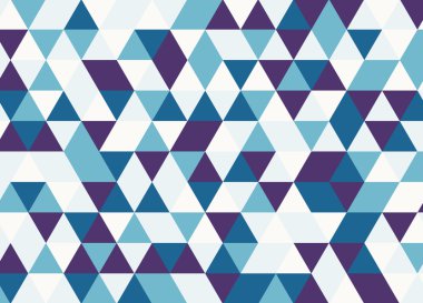 Renkli geometrik üçgen desen. Soyut vektör arka plan.