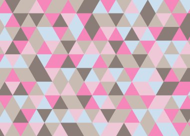 Renkli geometrik üçgen desen. Soyut vektör arka plan.