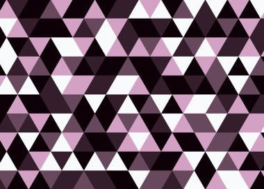 Renkli geometrik üçgen desen. Soyut vektör arka plan.