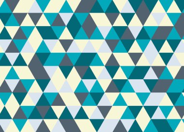 Renkli geometrik üçgen desen. Soyut vektör arka plan.