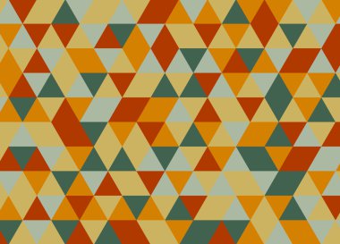 Renkli geometrik üçgen desen. Soyut vektör arka plan.