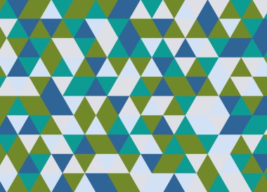 Renkli geometrik üçgen desen. Soyut vektör arka plan.