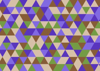 Renkli geometrik üçgen desen. Soyut vektör arka plan.