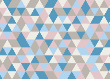 Renkli geometrik üçgen desen. Soyut vektör arka plan.