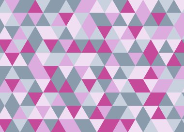 Renkli geometrik üçgen desen. Soyut vektör arka plan.