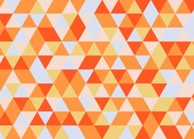 Renkli geometrik üçgen desen. Soyut vektör arka plan.