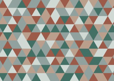 Renkli geometrik üçgen desen. Soyut vektör arka plan.