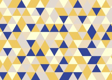 Renkli geometrik üçgen desen. Soyut vektör arka plan.