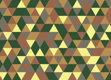 Renkli geometrik üçgen desen. Soyut vektör arka plan.