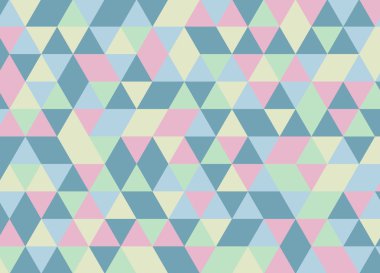 Renkli geometrik üçgen desen. Soyut vektör arka plan.