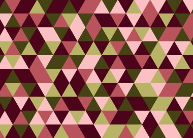 Renkli geometrik üçgen desen. Soyut vektör arka plan.