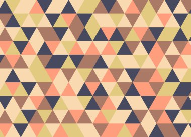 Renkli geometrik üçgen desen. Soyut vektör arka plan.