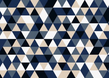 Renkli geometrik üçgen desen. Soyut vektör arka plan.