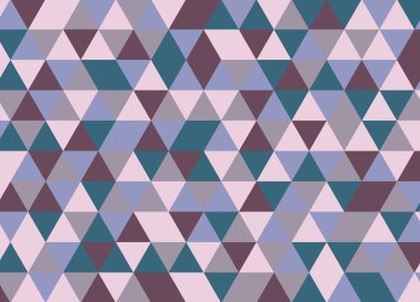 Renkli geometrik üçgen desen. Soyut vektör arka plan.