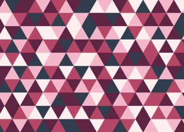 Renkli geometrik üçgen desen. Soyut vektör arka plan.