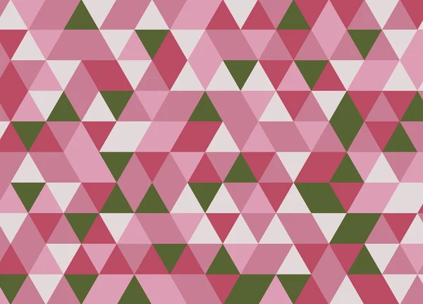 Buntes geometrisches Dreiecksmuster. abstrakter Vektorhintergrund. — Stockvektor