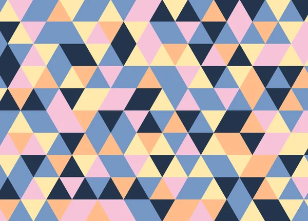 Modèle de triangle géométrique coloré. Fond vectoriel abstrait . — Image vectorielle