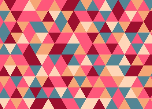 Modèle de triangle géométrique coloré. Fond vectoriel abstrait . — Image vectorielle