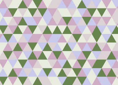 Renkli geometrik üçgen desen. Soyut vektör arka plan.