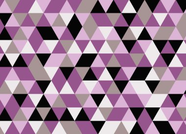 Renkli geometrik üçgen desen. Soyut vektör arka plan.