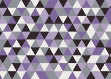 Renkli geometrik üçgen desen. Soyut vektör arka plan.