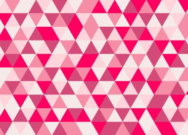 Renkli geometrik üçgen desen. Soyut vektör arka plan.