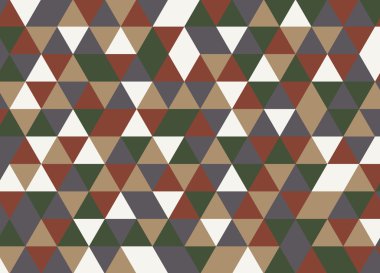 Renkli geometrik üçgen desen. Soyut vektör arka plan.