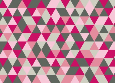 Renkli geometrik üçgen desen. Soyut vektör arka plan.