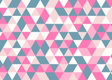 Renkli geometrik üçgen desen. Soyut vektör arka plan.