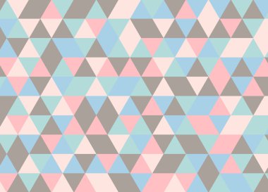 Renkli geometrik üçgen desen. Soyut vektör arka plan.