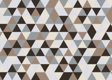 Renkli geometrik üçgen desen. Soyut vektör arka plan.