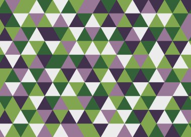 Renkli geometrik üçgen desen. Soyut vektör arka plan.