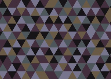 Renkli geometrik üçgen desen. Soyut vektör arka plan.