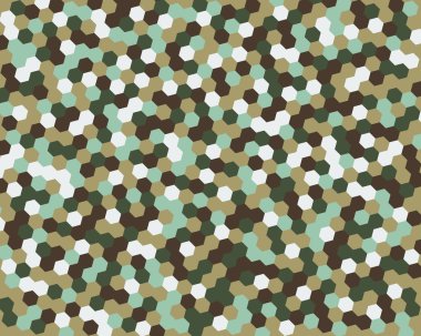 Arka plan altıgen. Vektör çizim.