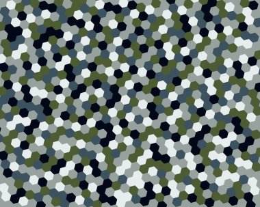 Arka plan altıgen. Vektör çizim.