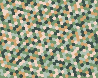 Arka plan altıgen. Vektör çizim.