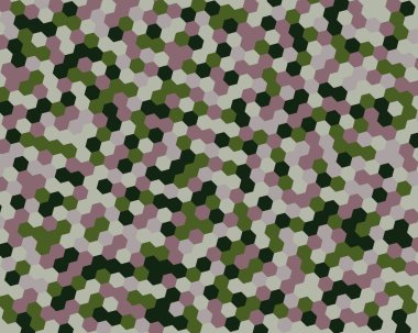 Arka plan altıgen. Vektör çizim.