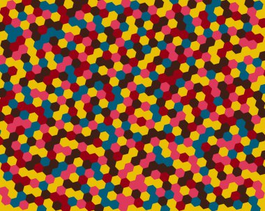 Arka plan altıgen. Vektör çizim.