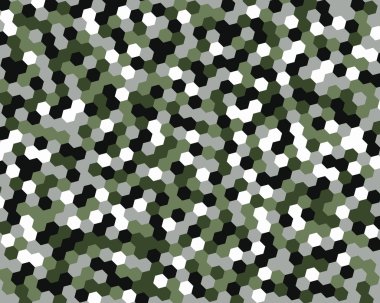 Arka plan altıgen. Vektör çizim.