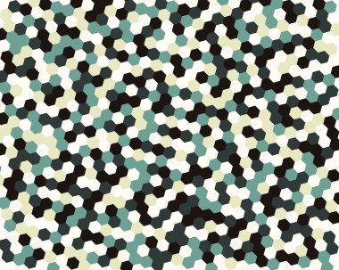 Arka plan altıgen. Vektör çizim.