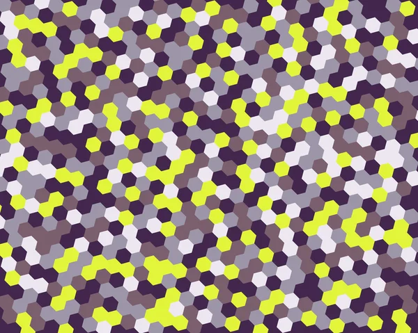 Fond abstrait hexagone. Illustration vectorielle . — Image vectorielle