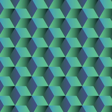 Küpleri ile soyut geometrik arka plan 