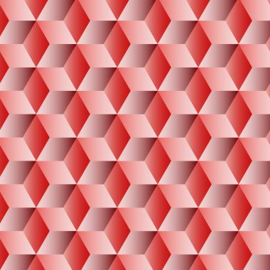 Küpleri ile soyut geometrik arka plan 