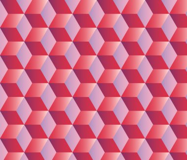 Küpleri ile soyut geometrik arka plan