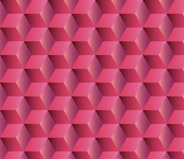 Küpleri ile soyut geometrik arka plan