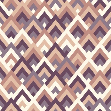 Dikişsiz vektör geometrik rhombus renk desen arka plan