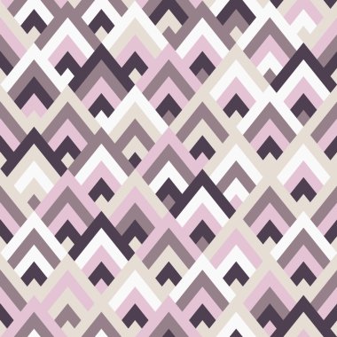 Dikişsiz vektör geometrik rhombus renk desen arka plan