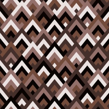 Dikişsiz vektör geometrik rhombus renk desen arka plan