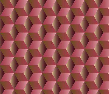 Küpleri ile soyut geometrik arka plan