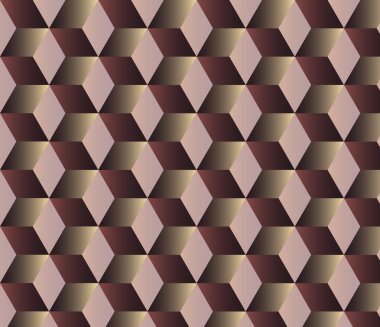 Küpleri ile soyut geometrik arka plan